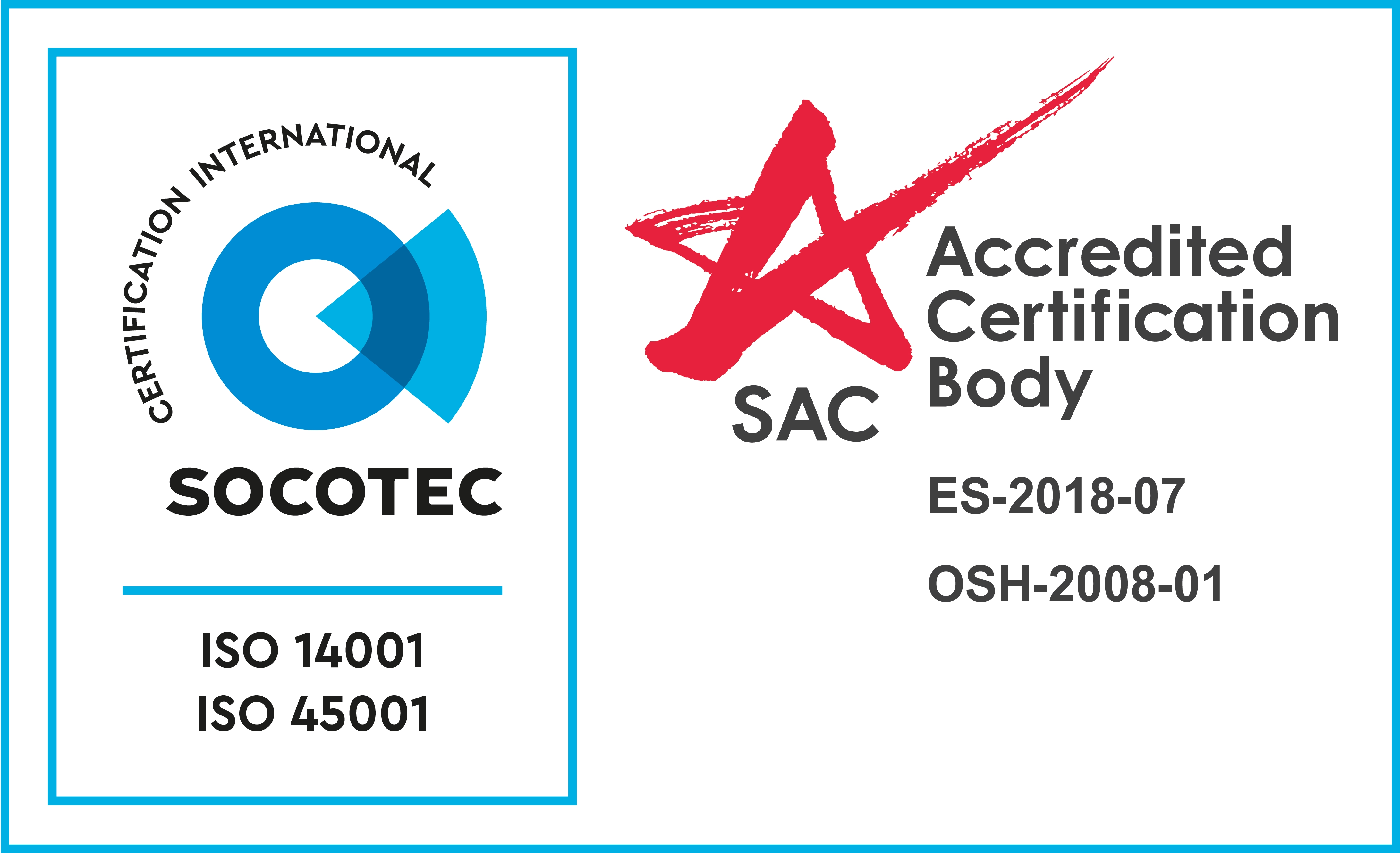 ISO14001-ISO-45001-SAC logo